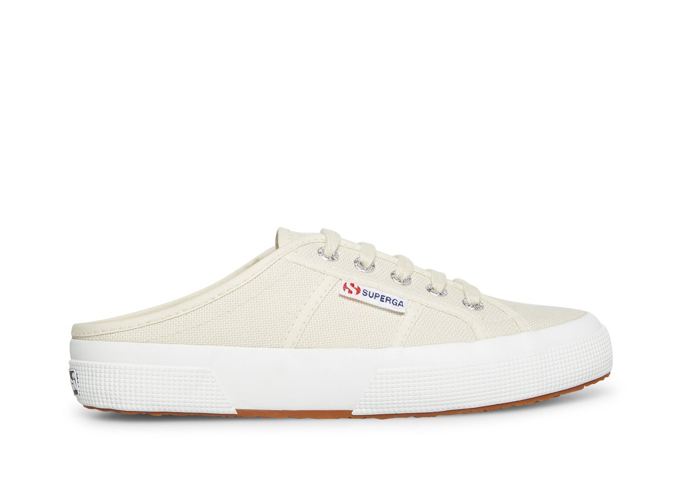 Superga Slip On Womens - 2402 Cotw - Beige - ZVJTY2163